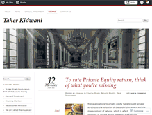 Tablet Screenshot of kidwani.com